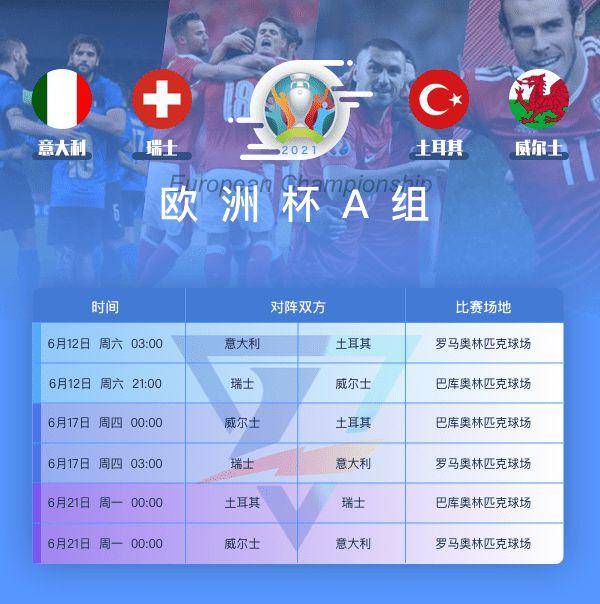 欧洲杯赛程_2023欧洲赛事 欧洲杯赛程表