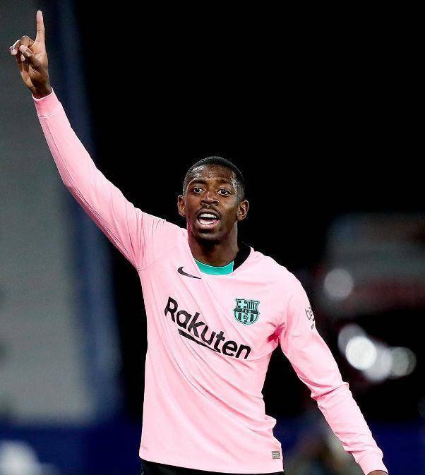 皇冠信用网登2登3_VAR重大判罚!登贝莱进球有效皇冠信用网登2登3,巴萨3-2再次领先