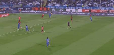 皇冠信用网登1_沙特联:利雅得新月6-1利雅得体育皇冠信用网登1,重登榜首,内马尔造点+助攻