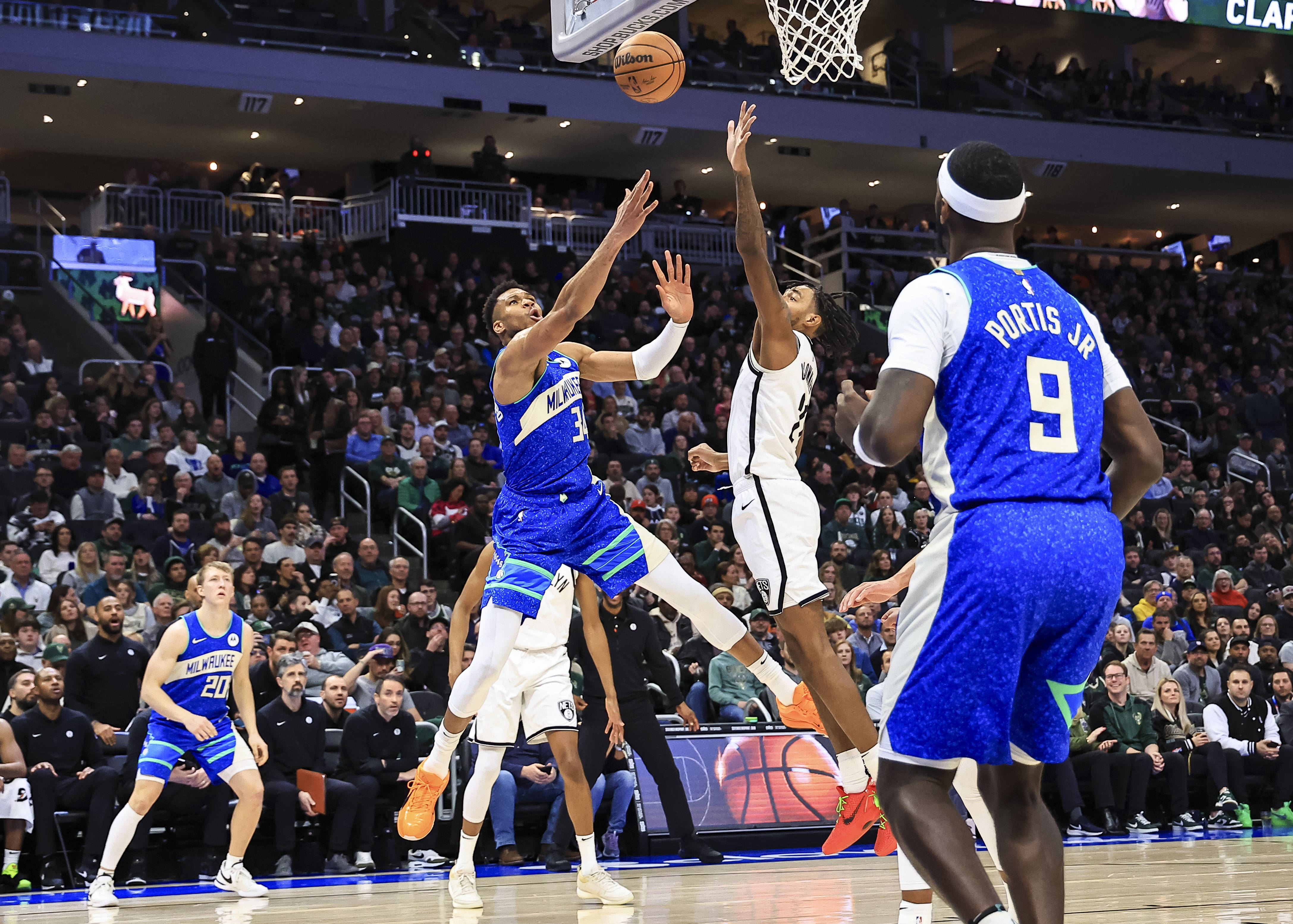 篮球投注网_篮球——NBA常规赛:雄鹿胜篮网