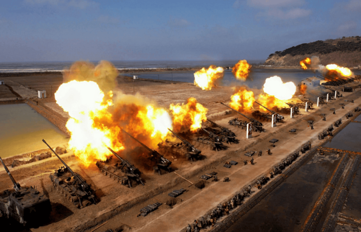 皇冠信用网代理_朝鲜新一批装备抵俄!170“谷山”大炮火力惊人皇冠信用网代理,和美国比赛增援