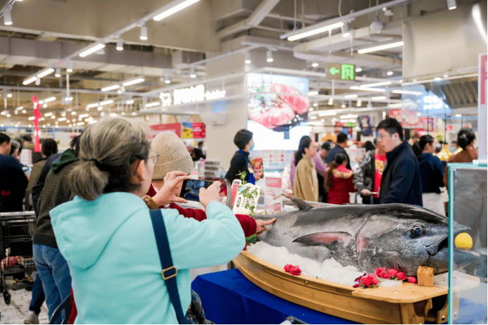 介绍个皇冠信用网网址_盒马珠海首店开业介绍个皇冠信用网网址,海量好物引市民热捧