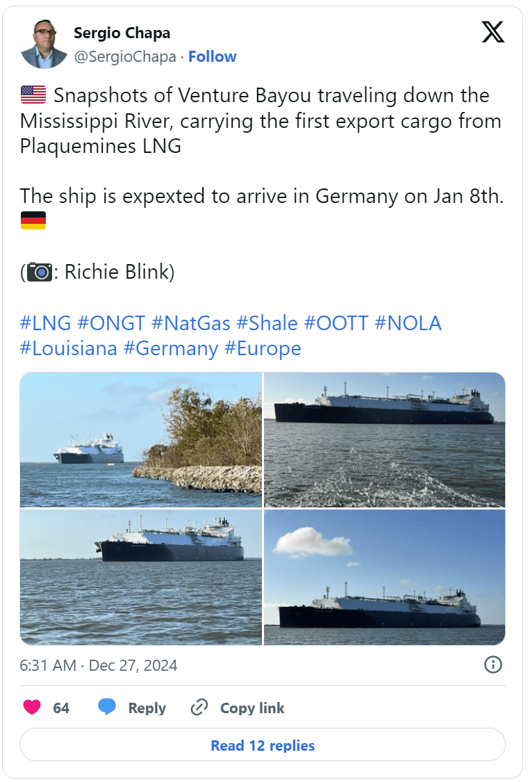 皇冠会员如何申请_又一艘LNG货船驶向德国皇冠会员如何申请,美国加大对欧洲天然气出口