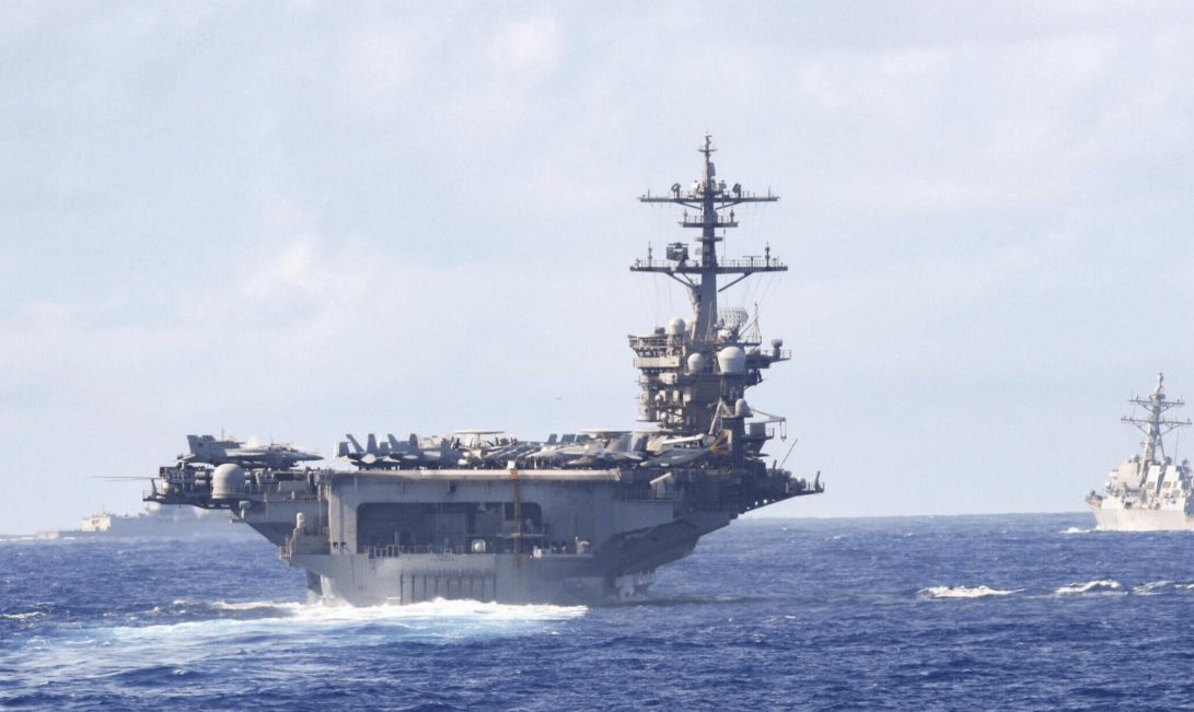 皇冠mos055_中方在黄岩岛升旗后皇冠mos055,美航母杀了个回马枪!关键时刻,解放军动真格了