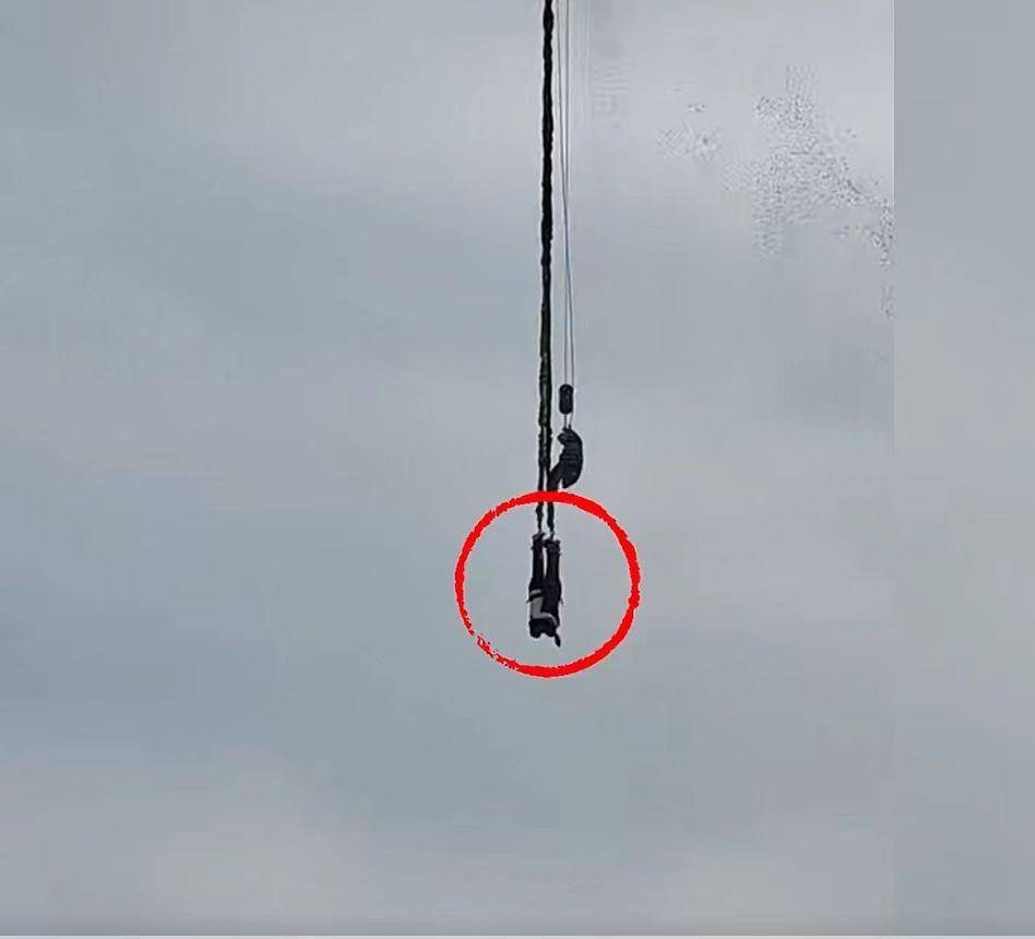 皇冠信用额度_“割绳蹦极”突然爆火皇冠信用额度,设备负责人称从7岁到70岁都能玩