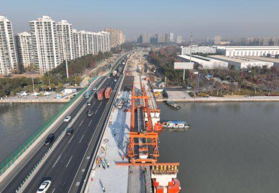 巴黎奥运会盘口_上海往返江苏将更便捷巴黎奥运会盘口!这座大桥建设有新进展