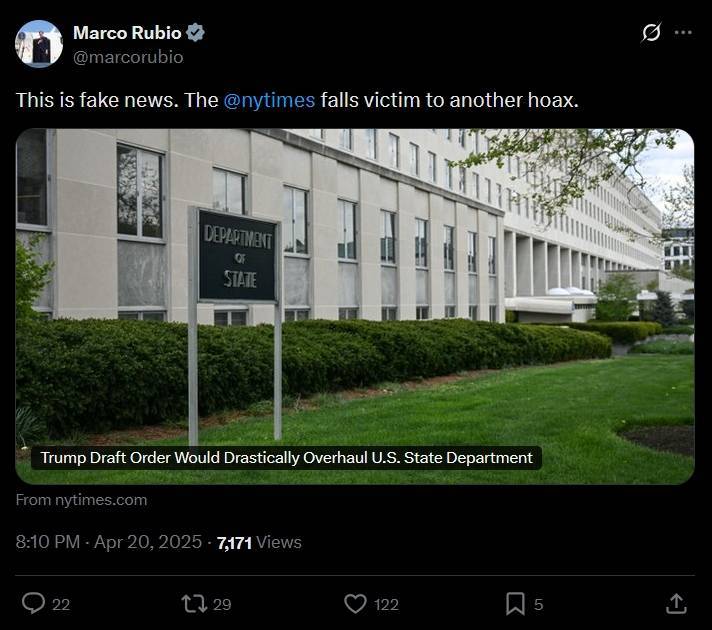 皇冠信用登2代理
_特朗普大刀砍向鲁比奥的国务院皇冠信用登2代理
？“236年来最大重组之一”