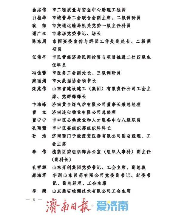 皇冠信用网平台_中共济南市委、济南市人民政府通报表扬
