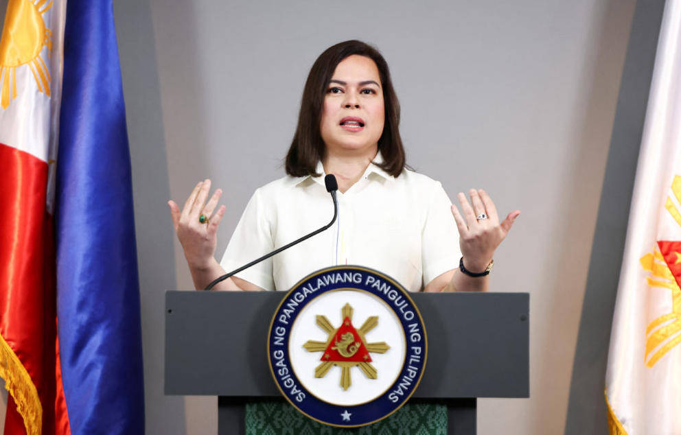 皇冠登一登二登三区别
_菲律宾副总统莎拉·杜特尔特弹劾案被退回众议院