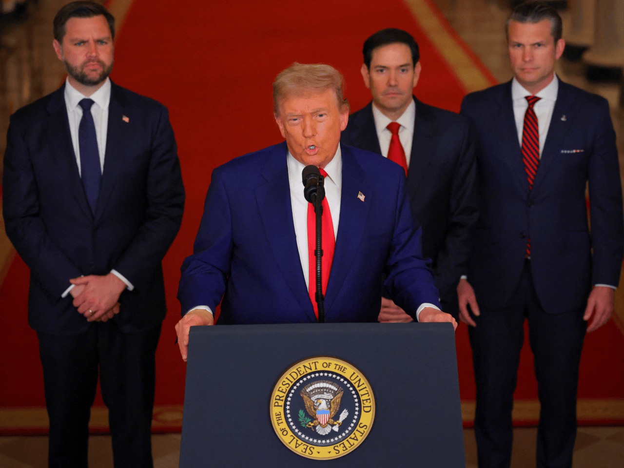 皇冠足球平台代理_特朗普称“彻底摧毁”伊朗核设施：若和平无法实现 将发动更多打击