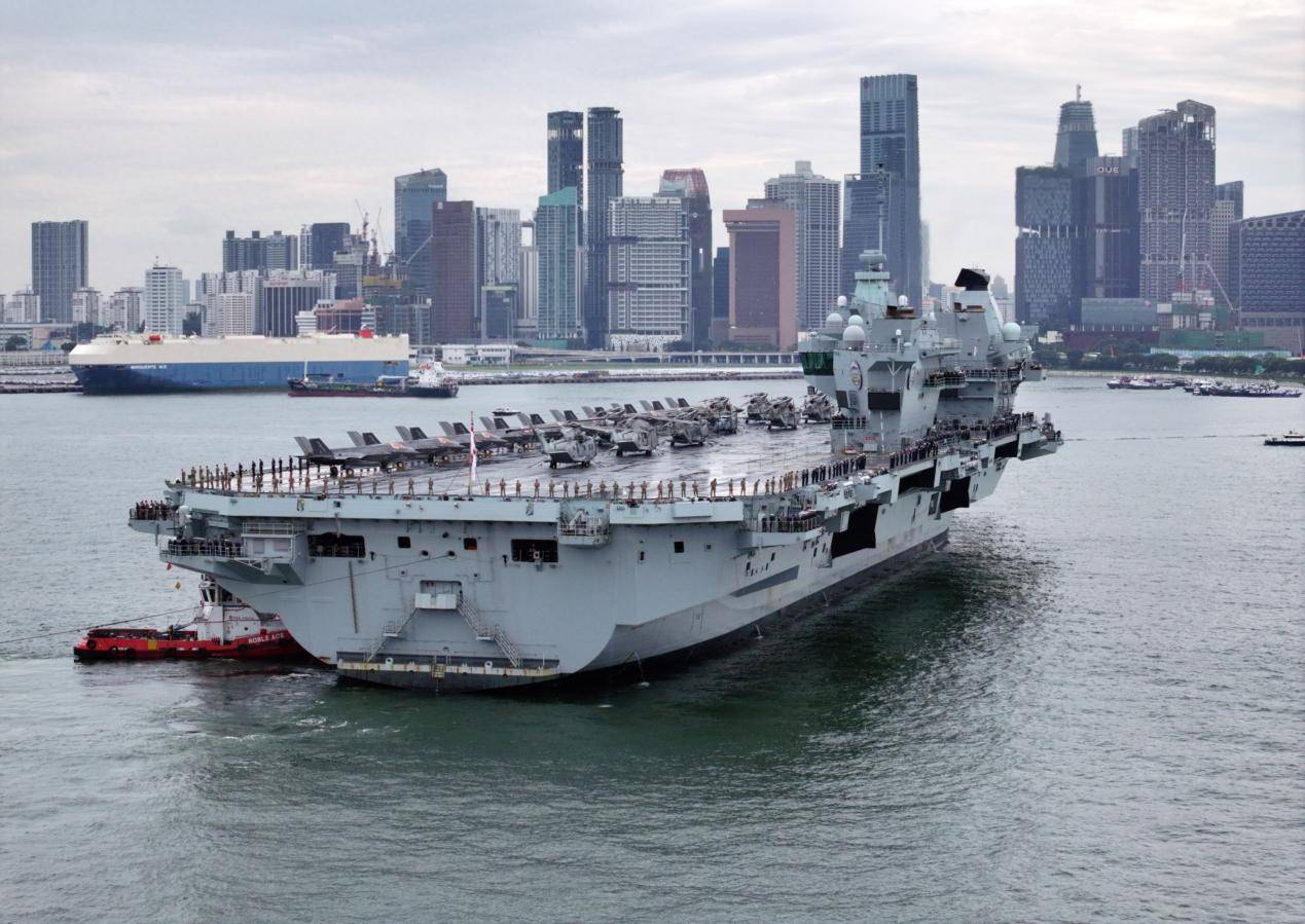 阿根廷全国联赛_真把中国当成伊朗了?山东舰演练刚结束阿根廷全国联赛,英国航母突然逼近南海