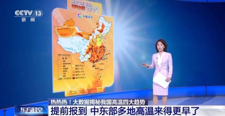 体育皇冠信用网站_越来越热不是错觉体育皇冠信用网站!大数据揭秘我国高温四大趋势