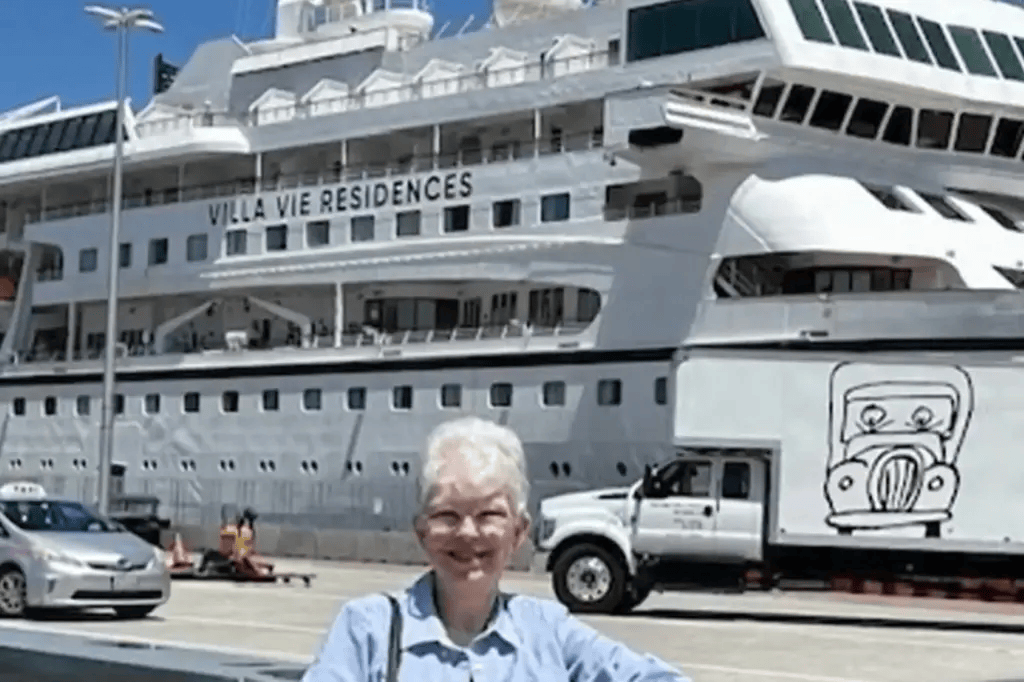 皇冠信用盘登3代理_美国退休教师卖掉房产皇冠信用盘登3代理，用尽积蓄住邮轮环球旅行，称住在这更省钱