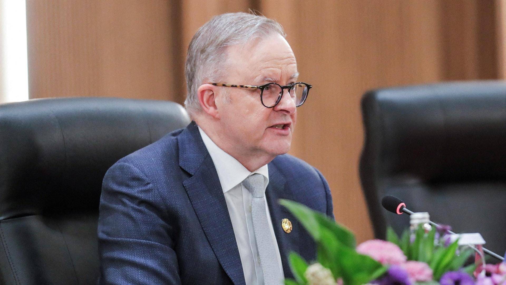 皇冠信用网代理_澳大利亚总理刚到上海皇冠信用网代理,表达不希望改变台海现状,解放军用实弹划给“外部势力”看红线